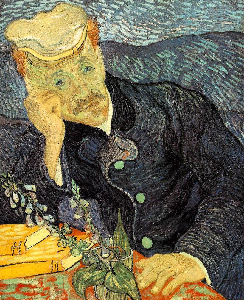 Portrait of Dr. Gachet, 1890, Van Gogh